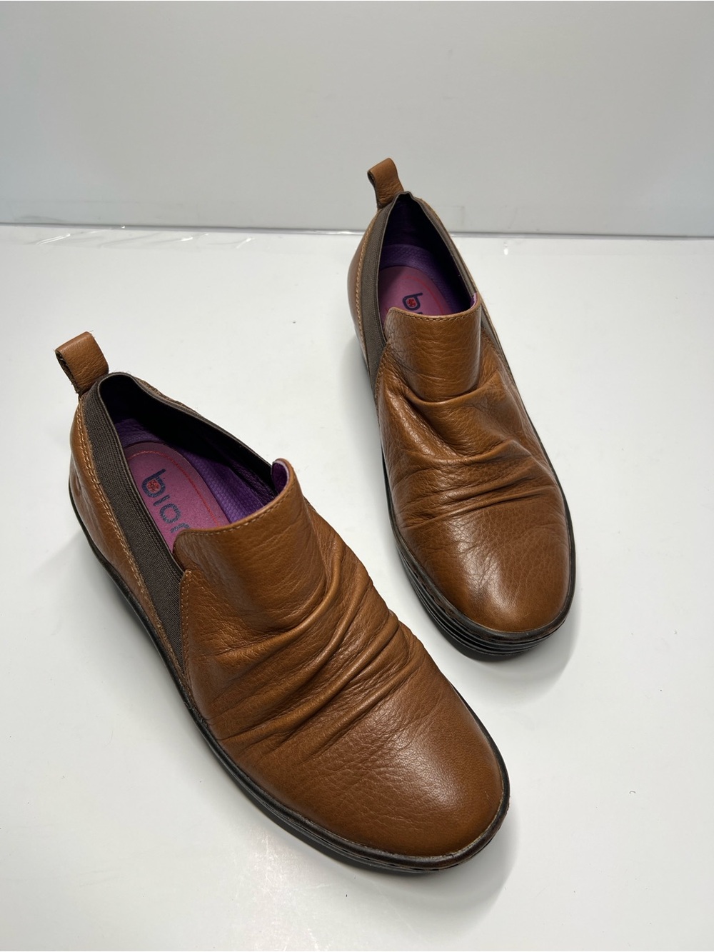 BIOnica Women’s 8M slip On Brown Comfort Shoe.